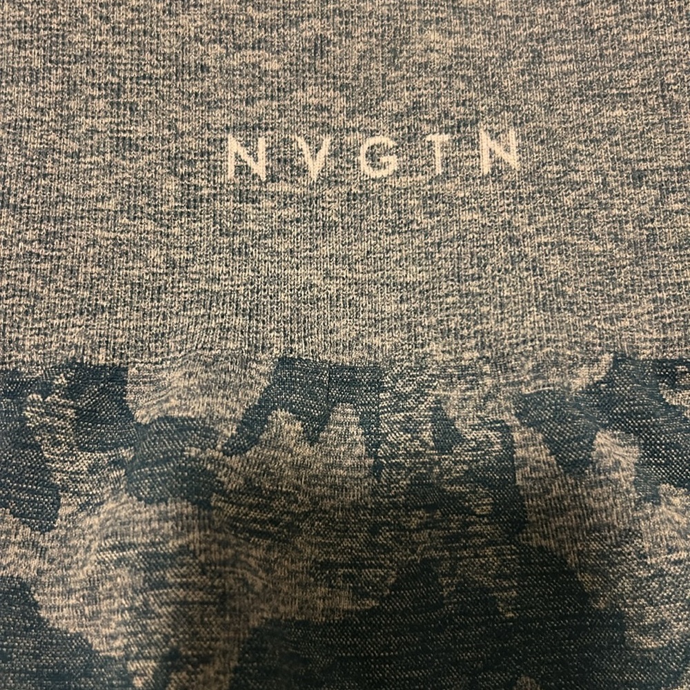 Slate blue camo NVGTN leggings xs - Picture 2 of 4
